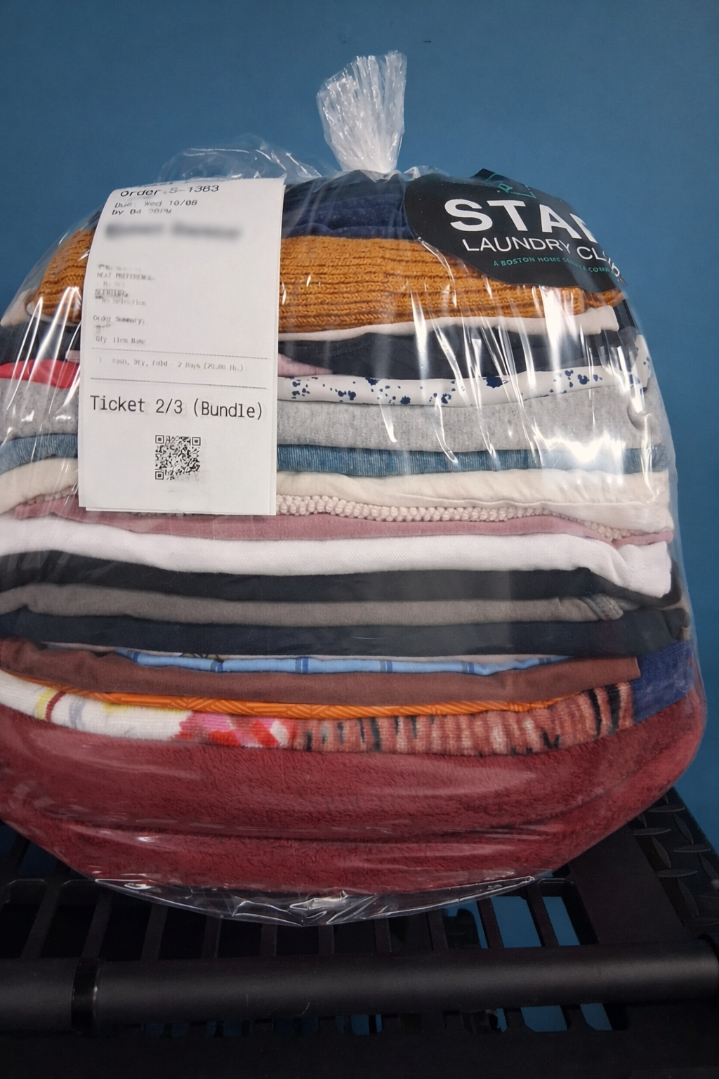 Laundry pricing and wash and fold service in Boston