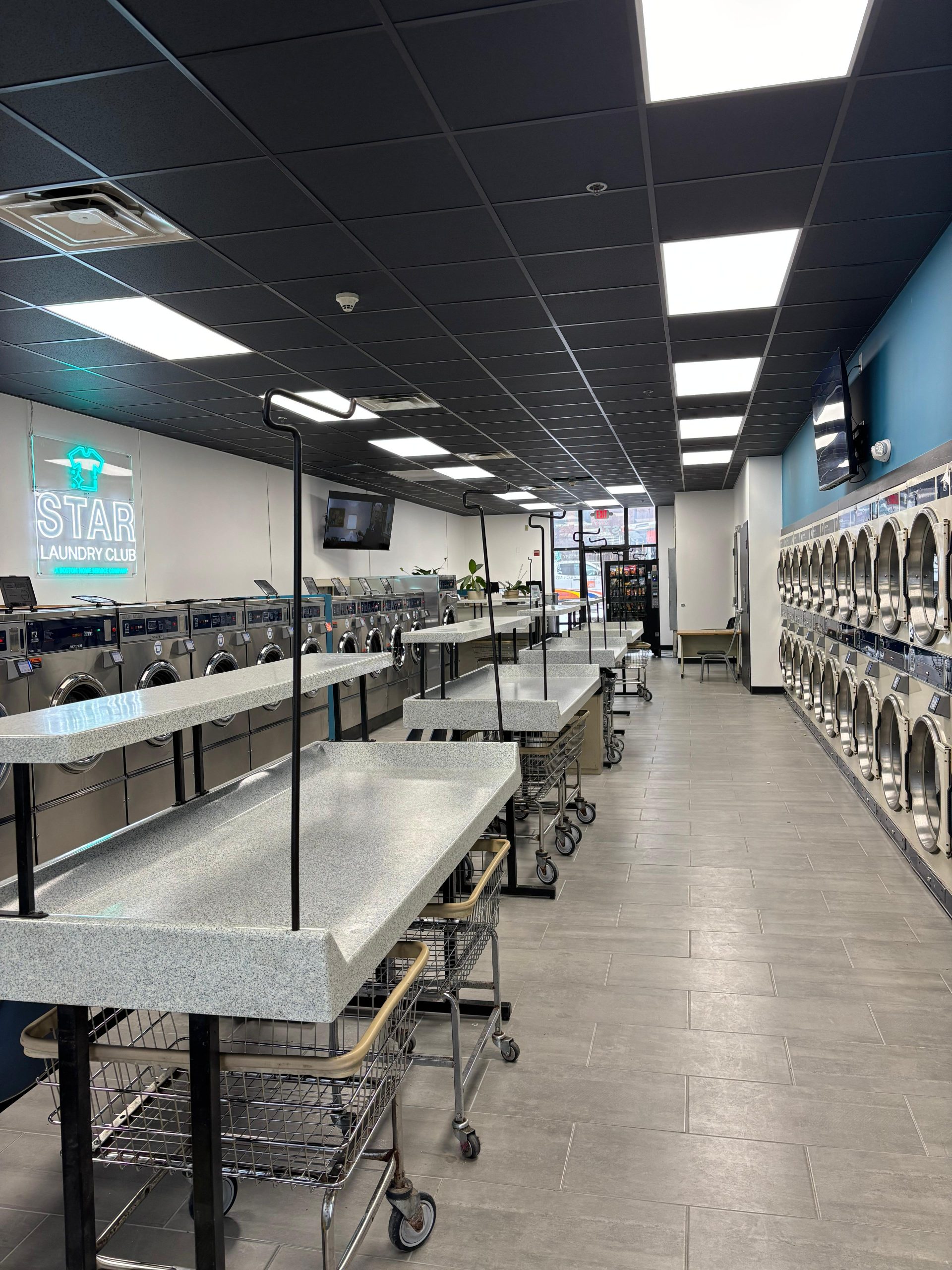 Efficient same day laundry service