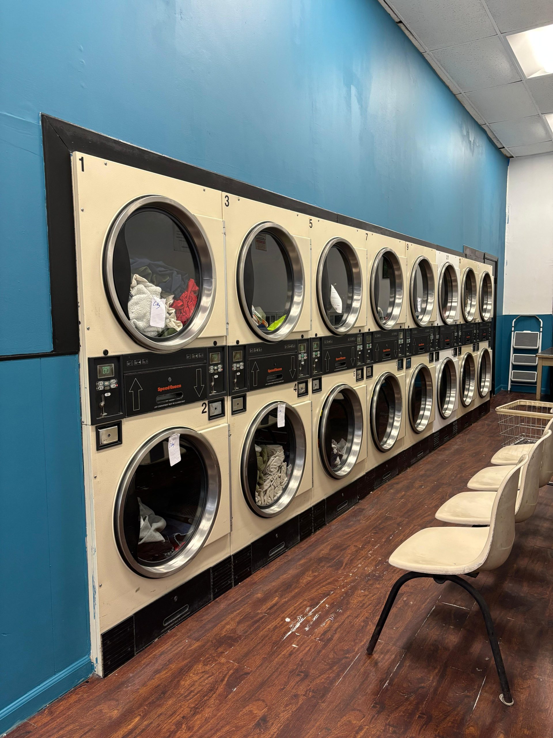 Quality same day laundry care and neatly folded clothing