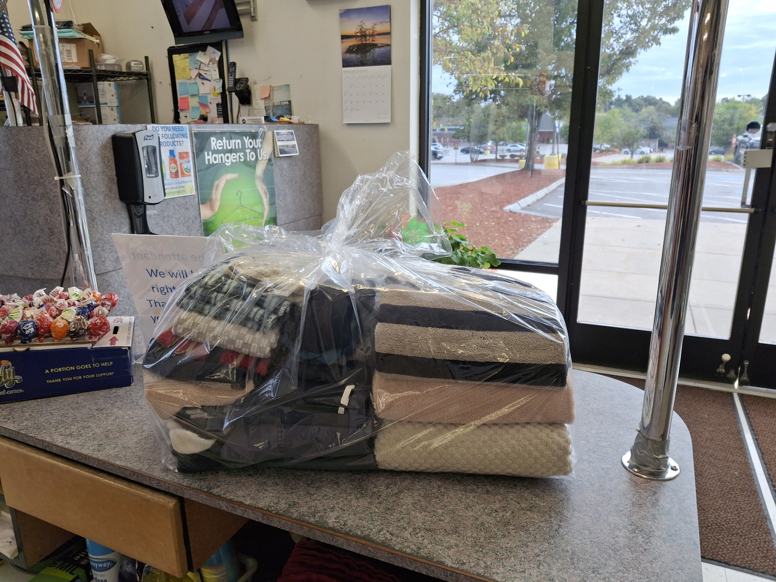 Reliable wash dry fold drop-off service
