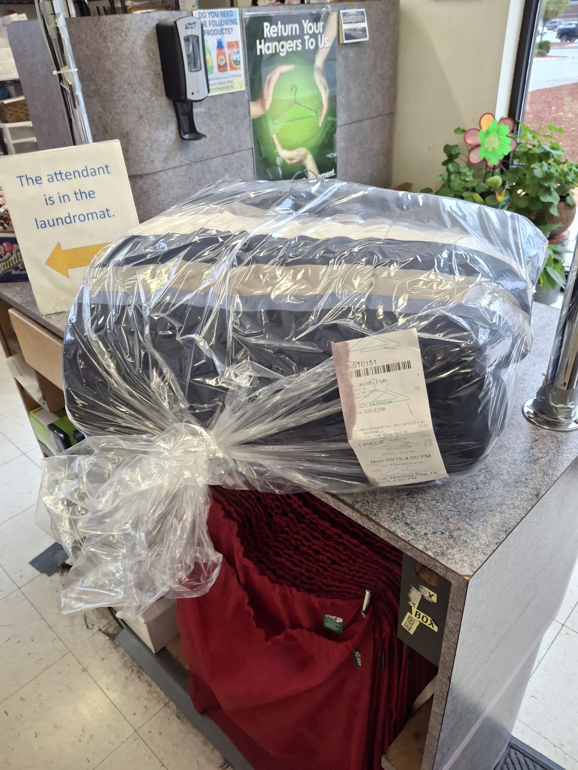 Same day laundry service near Hollis New Hampshire